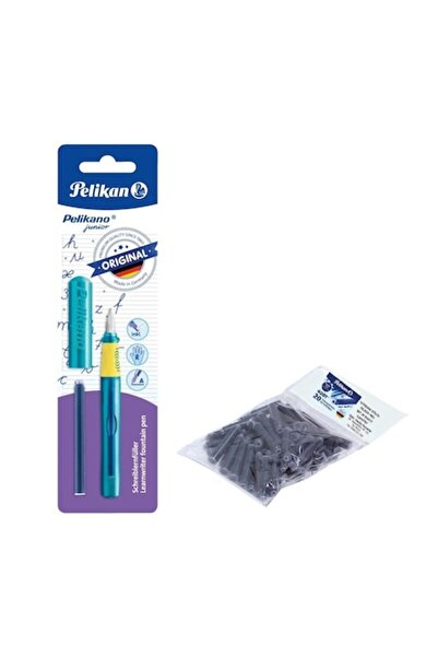 Pelikan Set de stilouri Pelikano Junior pentru începători, pentru dreptaci, c...