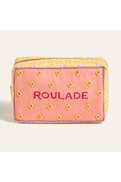 Zsa Zsa Zsu Rajpath Somon Makyaj Çantası 23x13 Cm