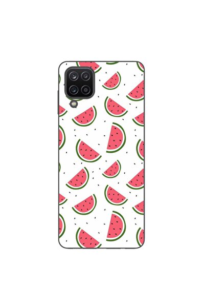 OEM Husa compatibila cu Samsung Galaxy A12 Silicon Gel Tpu Model Watermelons ...