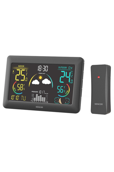 Sencor Stație meteo wireless SWS 4900 cu senzor exterior