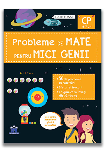 Editura DPH Probleme de matematică pentru micii genii - Curs de pregătire pen...
