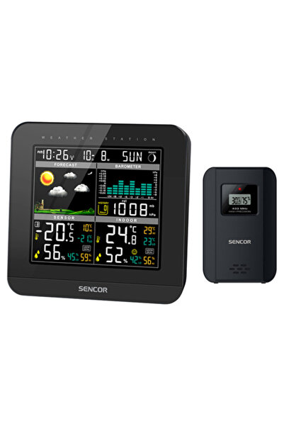 Sencor Stație meteo wireless SWS 5800 cu ecran LCD color