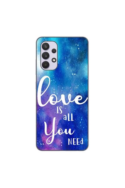 OEM Case compatible with Samsung Galaxy A32 4G Silicon Gel Tpu Model Love Is ...