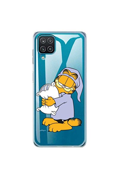 OEM Husa compatibila cu Samsung Galaxy A12 Silicon Transparenta Model Garfiel...