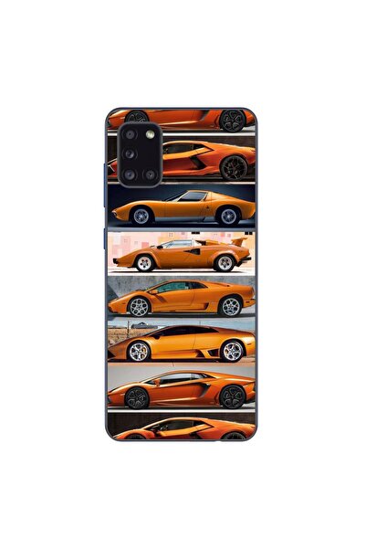 OEM Θήκη συμβατή με Samsung Galaxy A31 από σιλικόνη gel TPU με σχέδιο αυτοκιν...