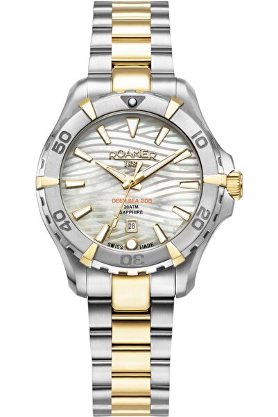 Roamer Ceas de damă 860844.47.20.20 — auriu, sportiv, pentru scufundări