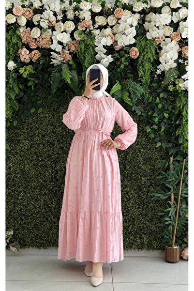 Moda Fatma Hayarmosa astarlı elbise