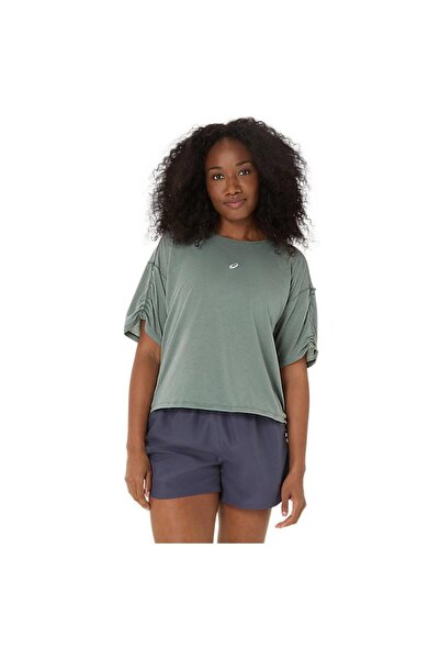 Asics Tricou de damă Nagino Run Top cu mânecă scurtă ajustabil S
