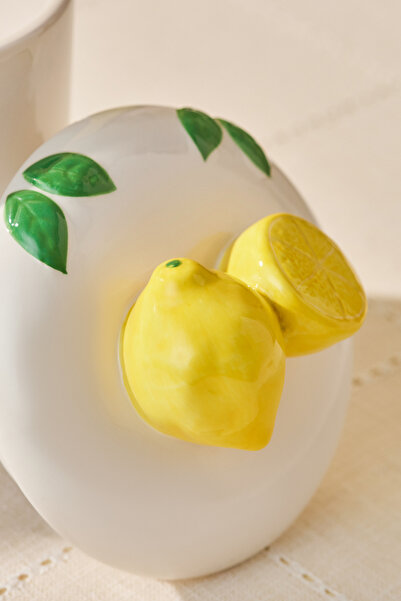 Karaca Lemon Limon Desenli Saklama Kabı 840 ml