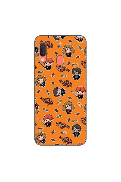 OEM Калъф, съвместим със Samsung Galaxy A20e, силиконов гел TPU, с десен Хари...