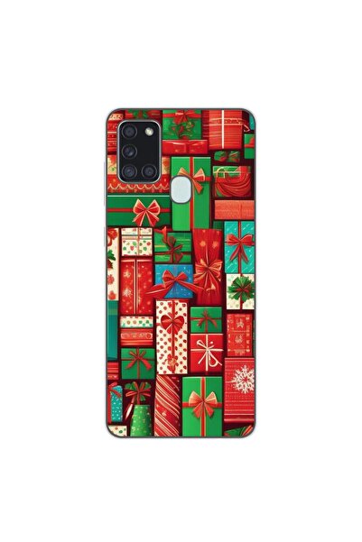 OEM Husa compatibila cu Samsung Galaxy A21s Silicon Gel Tpu Model Xmas Gifts ...