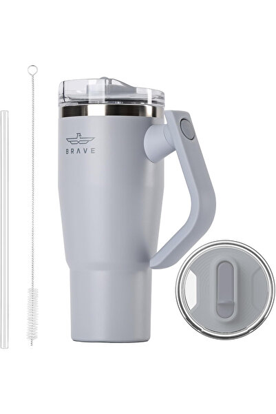 Brave كوب سفر معزول بالفراغ من تيمب جارد - 180 °   مقبض دوار، يحافظ على البرو...