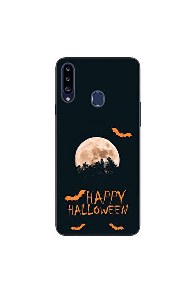 OEM Husa compatibila cu Samsung Galaxy A20S Silicon Gel Tpu Model Happy Hallo...