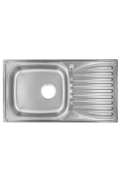 Freddo Chiuveta inox SN9019S, pentru blat, cuva stanga, 43.5x76 cm