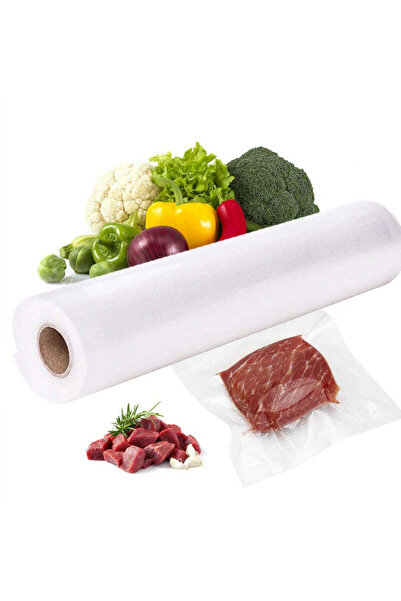 Vivendo Set 2 role de pungi gofrate pentru aparatele de vidat, 28 x 500 cm