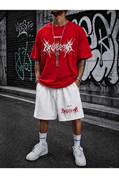LOTS MODA Phantom Street – T-Shirt and Shorts Set