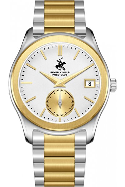 Beverly Hills Polo Club Ceas de modă bărbătesc BEVERLY HILLS BP3772X.230 auriu