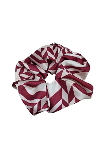 AXE SPORTSWEAR Women's Satin Patterned Simit Rubber Buckle Hair Clip
