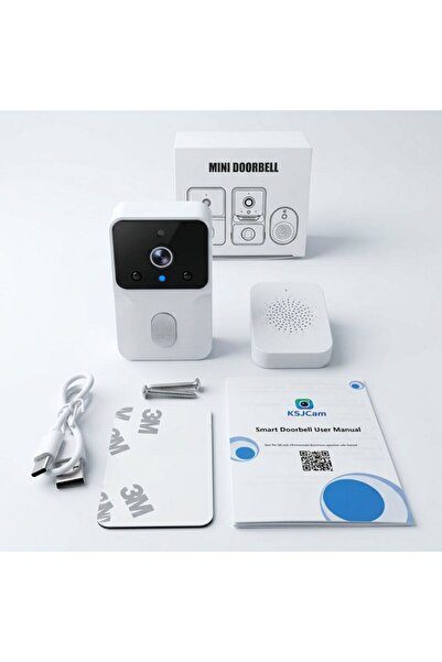 YuTai Wireless WiFi Video Smart Doorbell Drill-Free Home Remote Video Interco...
