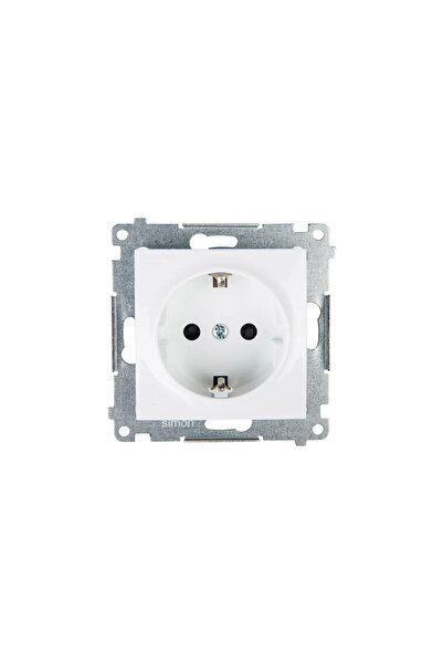 Kontakt-Simon Soclu unic Simon 54 priză Schuko 16A 250V alb (DGSZ1Z.01/11)
