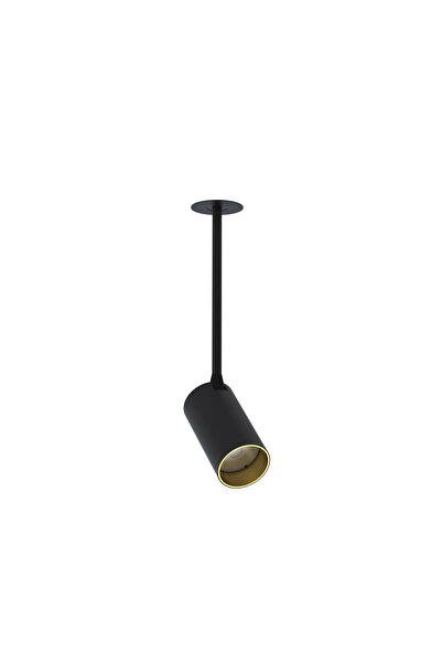 Nowodvorski Lampă încastrată MONO SURFACE LONG S NEGRU/AUR 7680