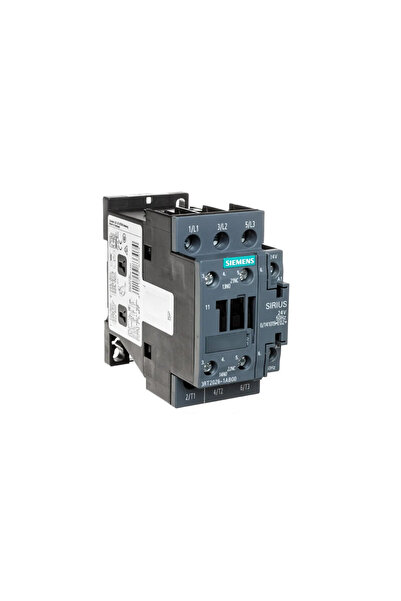 Siemens Contactor de putere 25A 3P 24V AC 1Z 1R S0 3RT2026-1AB00