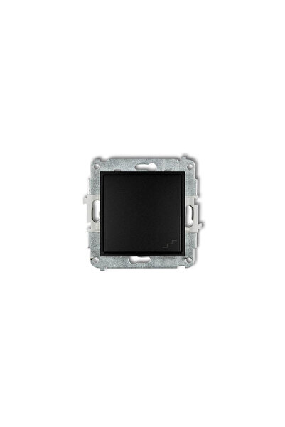 KARLIK MINI Conector scară negru mat 12MWP-3