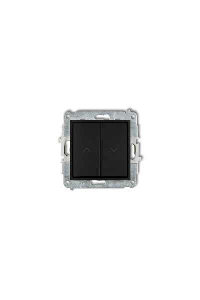 KARLIK ICON Mecanism de cuplare orb cu suport negru mat 12IWP-88
