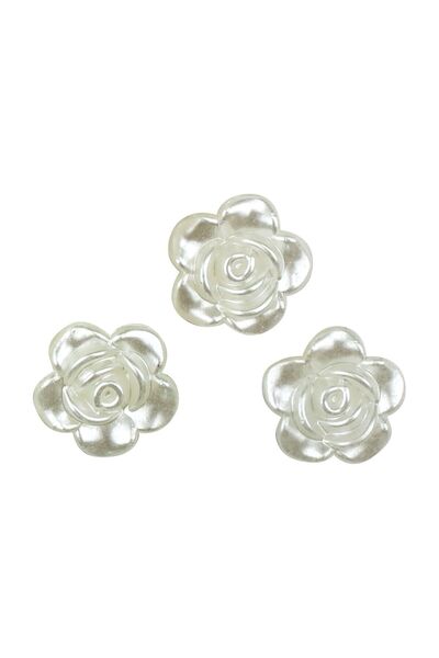 Titanum Margele perle trandafiri din plastic 10mm 20g