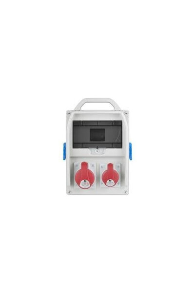 PAWBOL Comutator R-BOX 300 9S 1x32A/5P, 1x16A/5P, 2x250V, fereastră goală IP4...