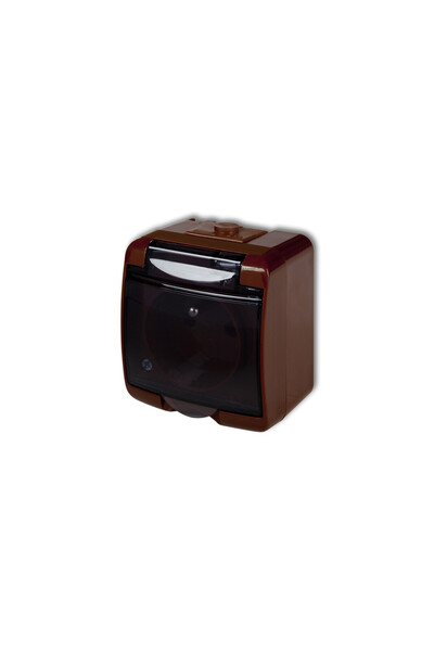 KARLIK Soclu unic cu Junior Flip Smoke Maro (4GHe-1D)