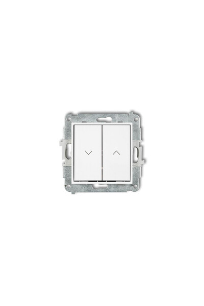 KARLIK Mini Buton pentru jaluzele alb (MWP-8)