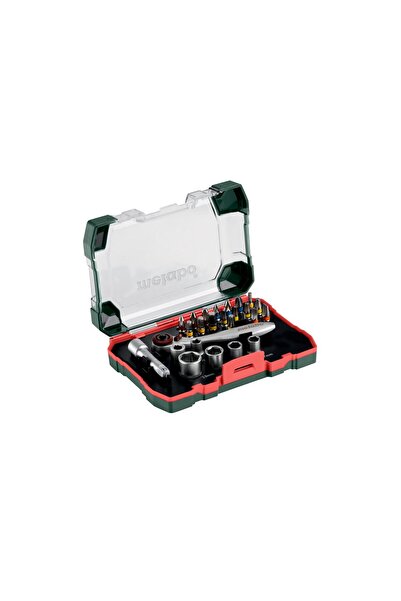 Metabo SET DE CAPURI 26 piese +Zornăitoare