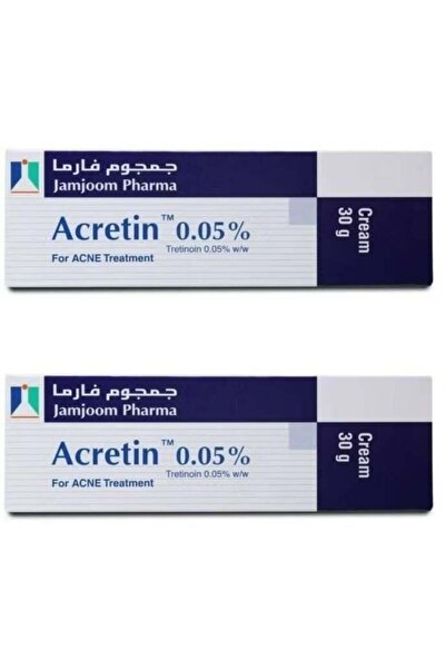 ACRETIN 2 PCS 0.05% Cream 30 g