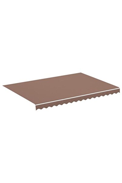 vidaxl Pânză de înlocuire pentru copertină, maro, 3,5 x 2,5 m