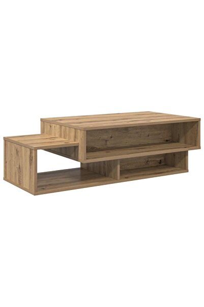 vidaxl Masă de cafea Stejar Artizanal 105 x 50 x 32,5 cm Lemn compozit