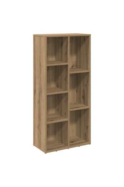 vidaxl Bibliotecă, stejar artizanal, 50x25x104 cm