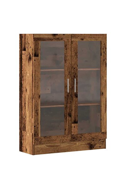 vidaxl Bibliotecă, lemn vechi, 82,5x30,5x115 cm, lemn prelucrat