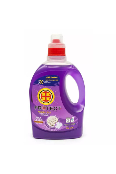 PROTECT Max Clean Power Plus Liquid Laundry Power Gel Color Guard- 3Ltr
