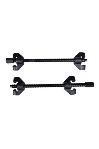 vidaxl Set de cleme compresor arcuri auto, deschidere 90 mm - 370 mm