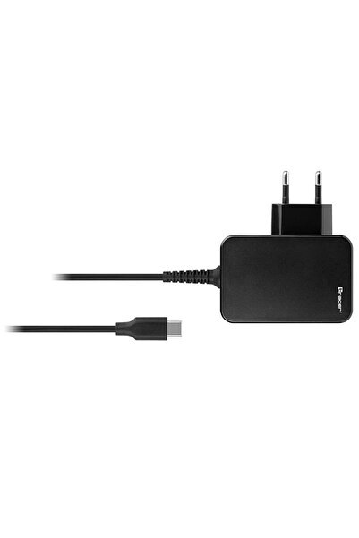 Tracer Prime 65W Universal USB-C Laptop Charger, Black
