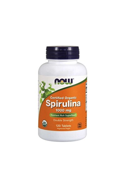 Now Foods Eko Spirulina 1000 Mg 120 Tabl