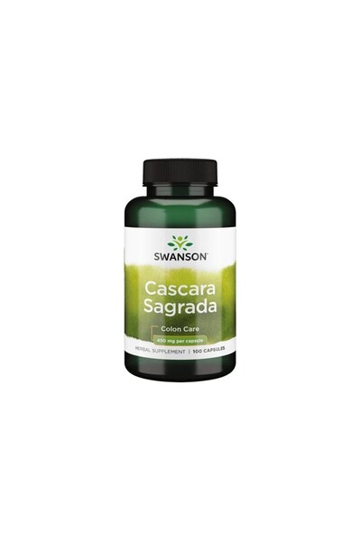 SWANSON Cascara Sagrada 450 MG