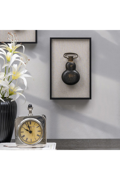 Midas Furniture لوحة جدارية بلاستيكية 120×120 سم بلون بيج