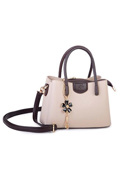 Nas Bag Women's Stylish Handbag and Crossbody Bag with Mini Flower Charms (Wi...