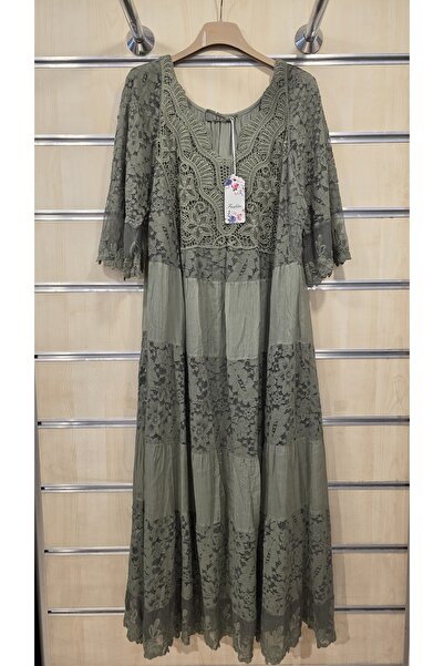 Park Moda Italian Lace Silk Dress