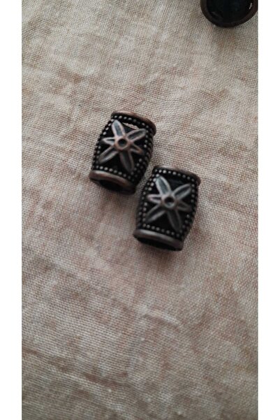 ILCARE Antique Copper Metal Bag End 11 X14 mm 2 Pieces