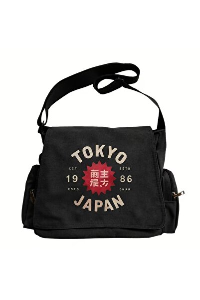 Toum Tokyo Harajuku Printed Unisex Messenger Bag