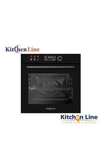Kitchen Line فرن كهربائي مدمج 60 سم - سعة 75 لتر | 13 وظيفة مع تقنية القلي ال...