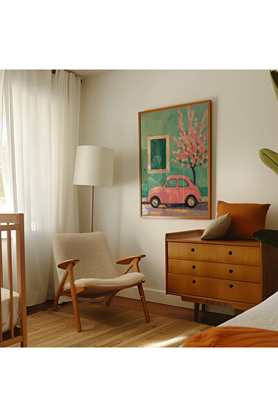 Tuba Decor Еднокомпонентна картина с дървена рамка